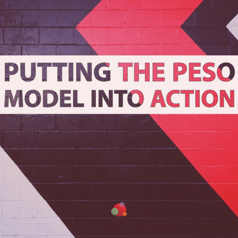 Visualize the PESO Model to Help Others Understand It