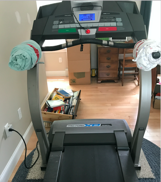 DIY Treadmill Desk in Four Steps (Picture Tutorial)