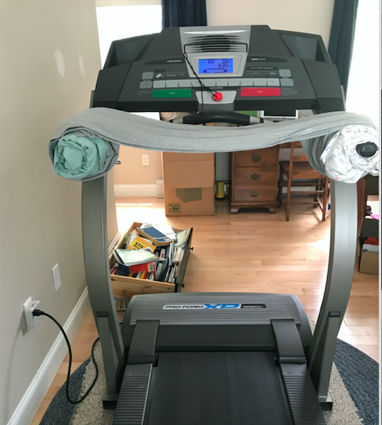 DIY Treadmill Desk in Four Steps (Picture Tutorial)