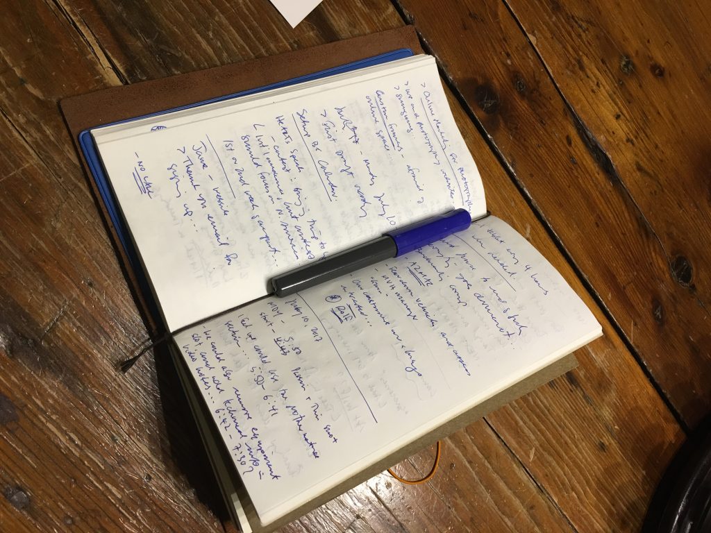 Mike’s Traveler’s Notebook