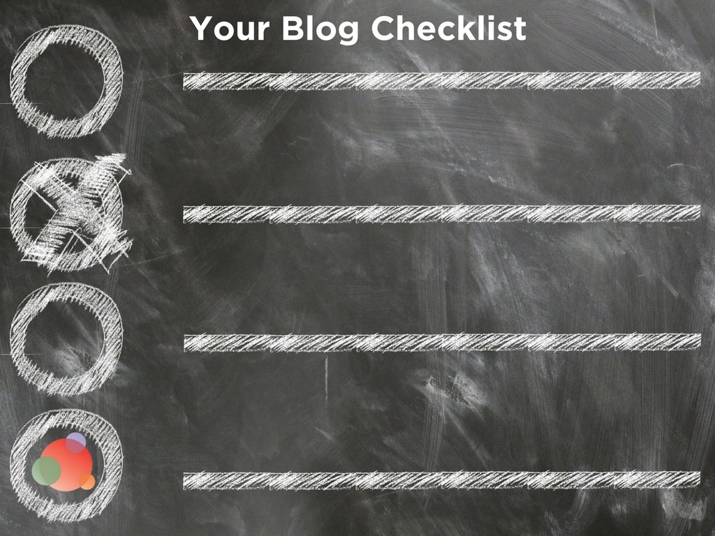 Your Blog Checklist