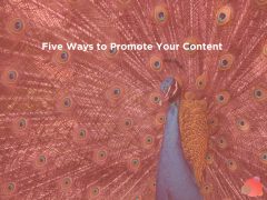 Blog Checklist: Five Ways to Promote Your Content