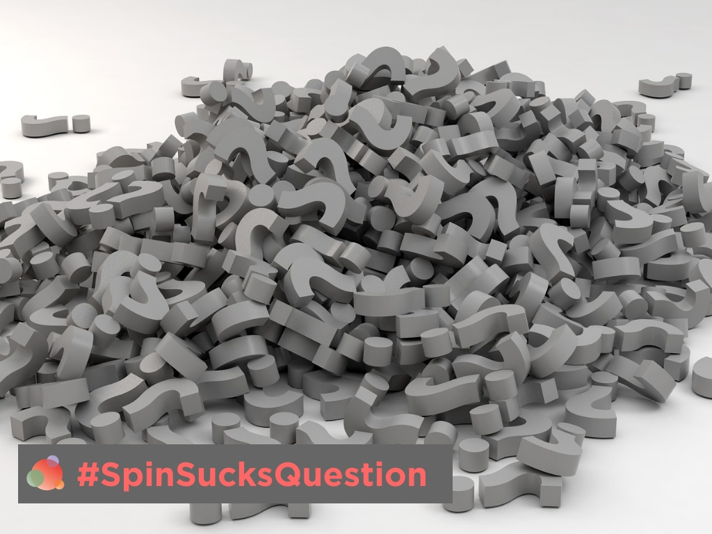 Spin Sucks Question: Best Practices